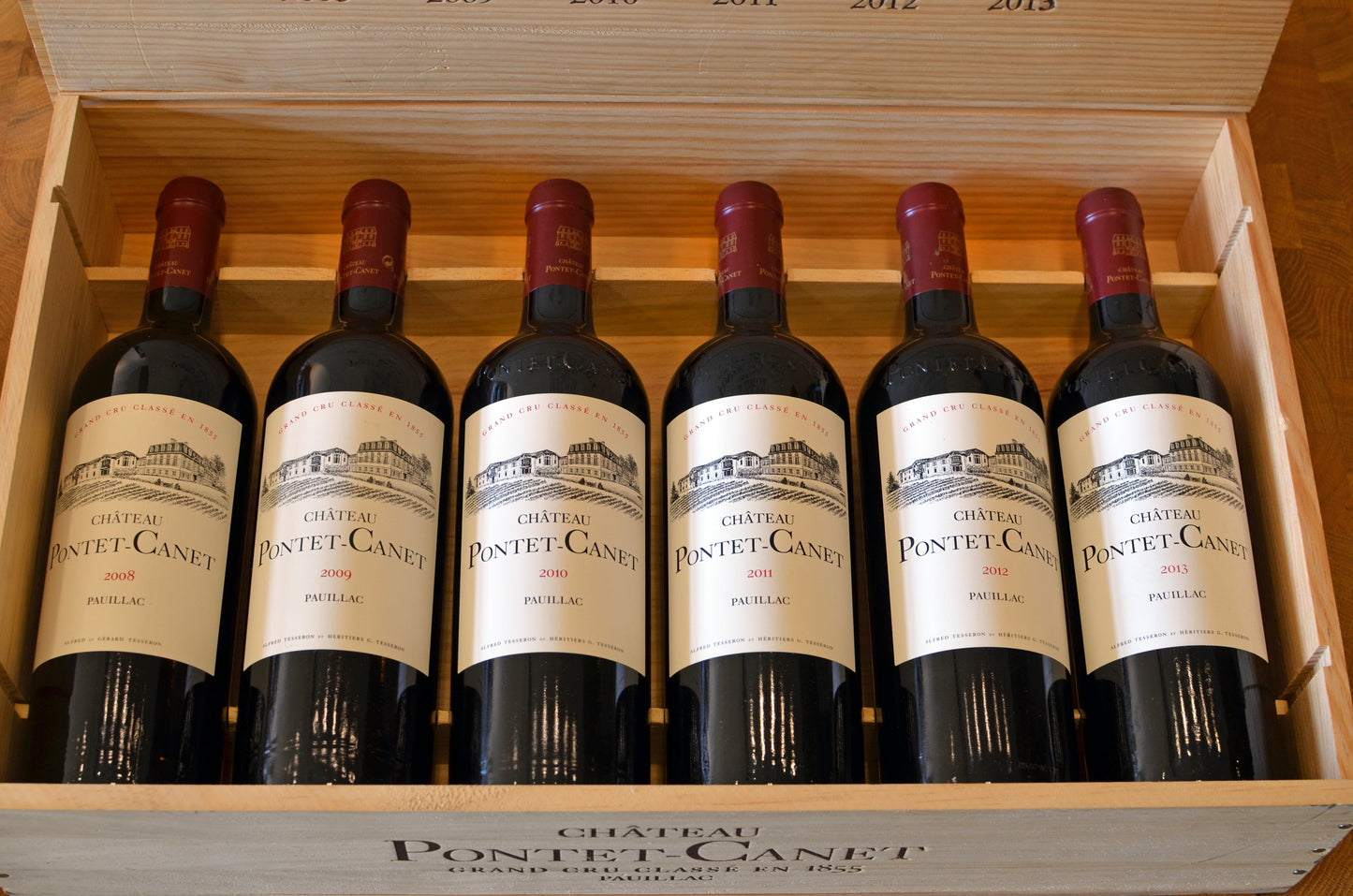 Château Pontet Canet Vertical 2008-2013