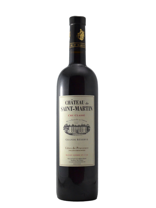 Château de Saint Martin 'Cru Classé Grande Reservé' Rouge 500 ml