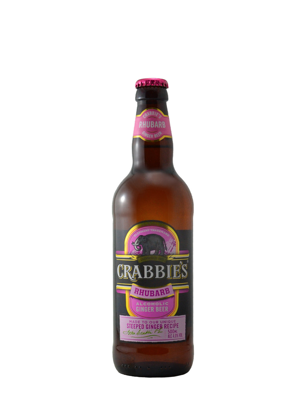 Crabbie's Rhubarb Ginger 500 ml