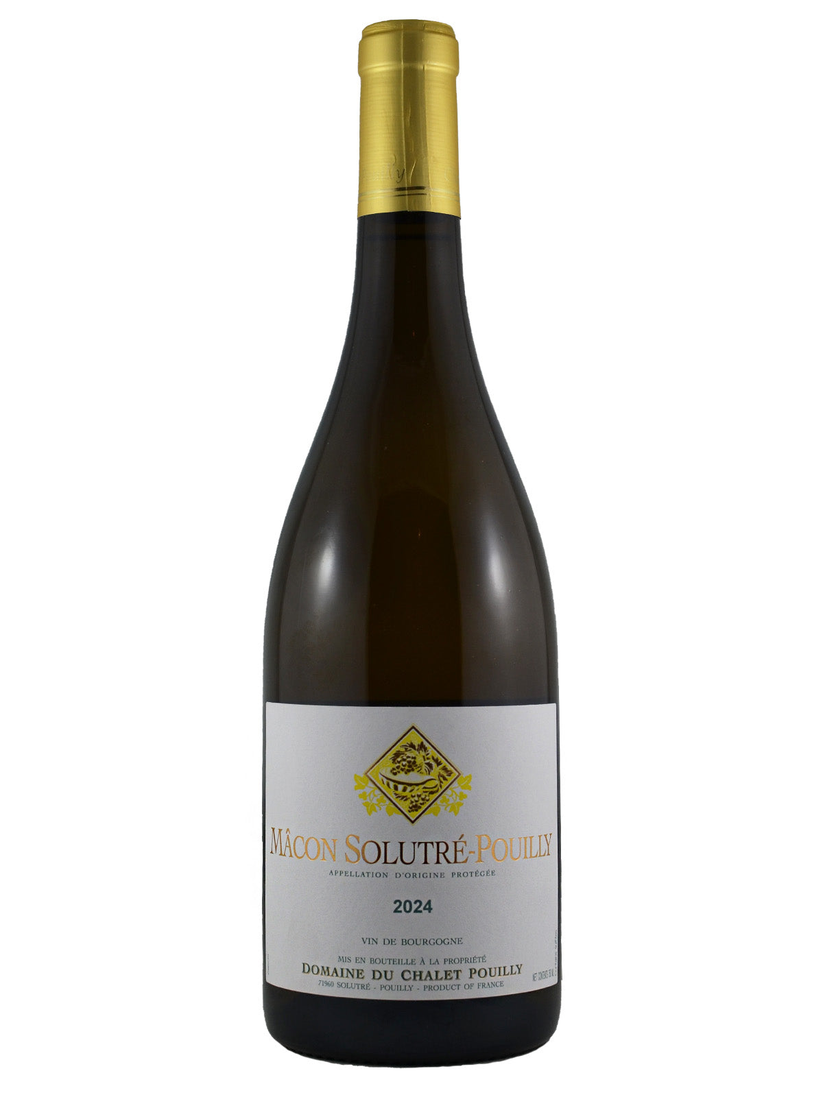 Domaine du Chalet Pouilly Mâcon Solutré-Pouilly Chardonnay