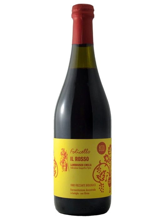 Folicello il Rosso Lambrusco frizzante