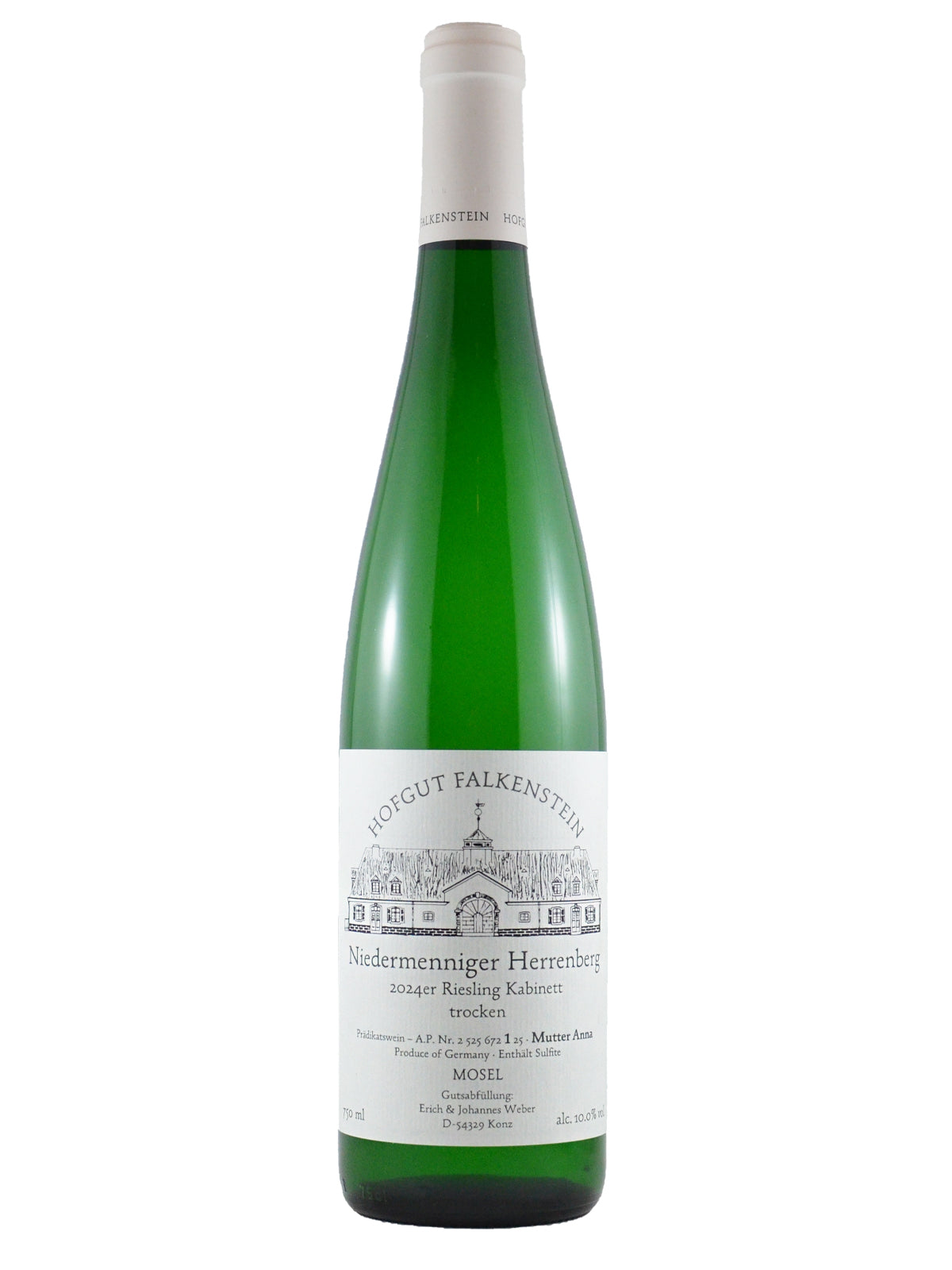 Hofgut Falkenstein 'Mutter Anna AP1' Niedermenniger Herrenberg Riesling Kabinett Trocken