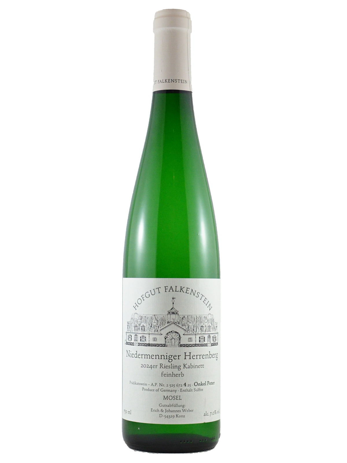 Hofgut Falkenstein 'Onkel Peter AP4' Niedermenniger Herrenberg Riesling Kabinett Feinherb