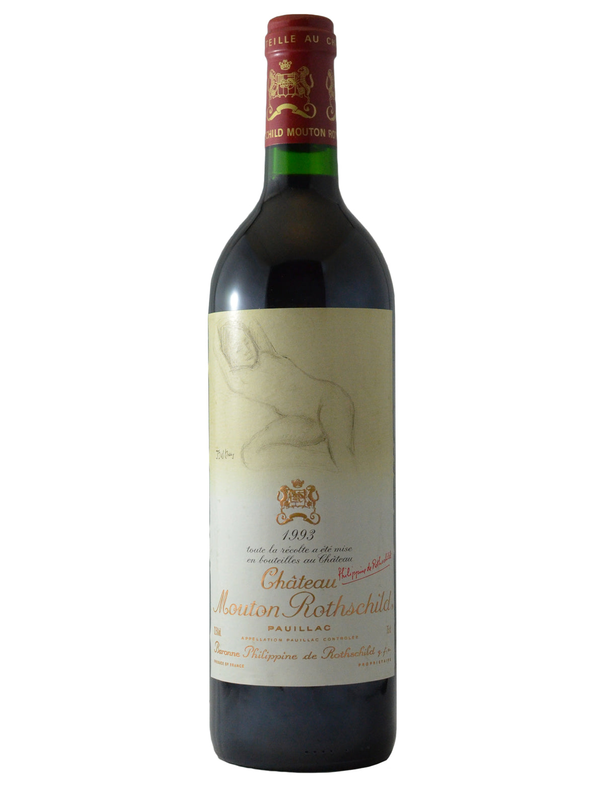 Chateau Mouton Rothschild 1993食品/飲料/酒 - mirabellor.com