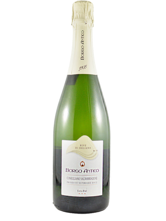 Borgo Antico Conegliano Valdobbiadene Prosecco Superiore DOCG Extra Brut "Rive di Ogliano"