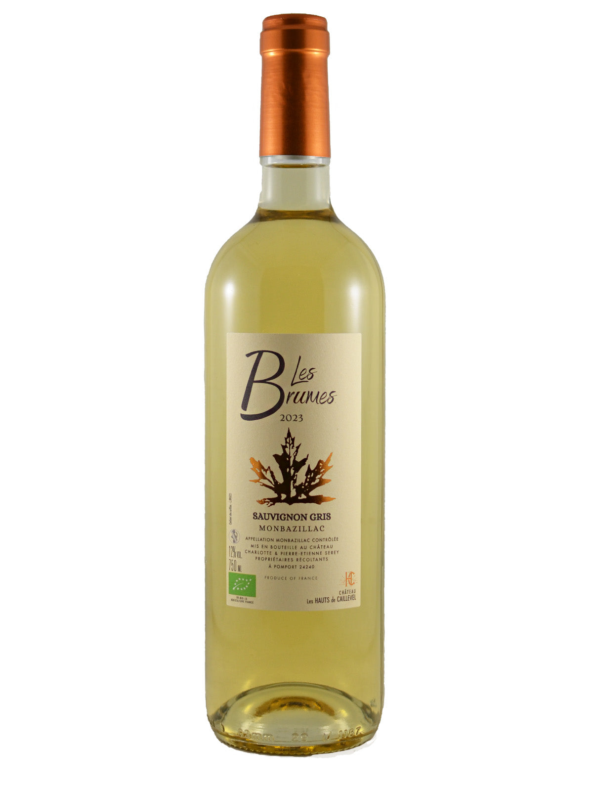 Chateau les Hauts de Caillevel 'les Brumes' Monbazillac White
