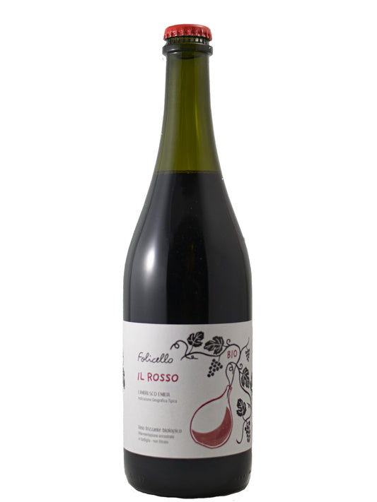 Folicello il Rosso Lambrusco frizzante