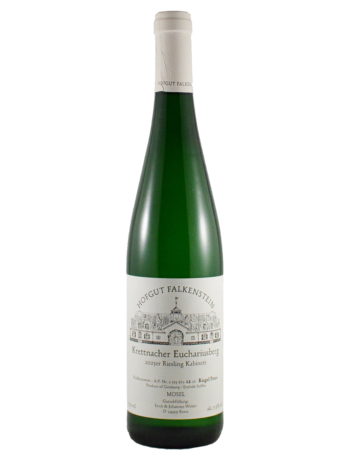 Hofgut Falkenstein 'Kugel Peter AP12' Krettnacher Euchariusberg Riesling Kabinett