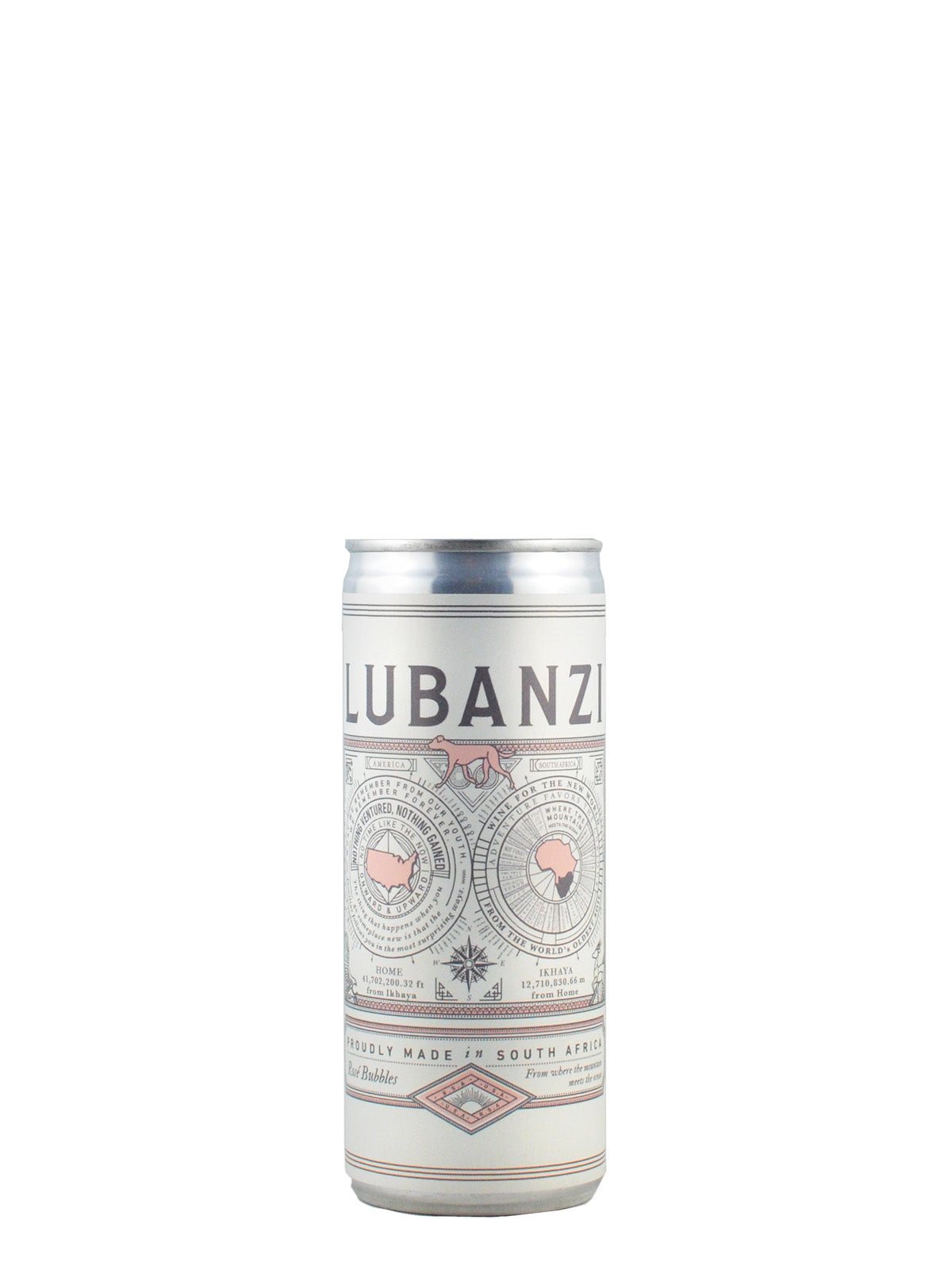 Lubanzi Sparkling Rose 250ml can