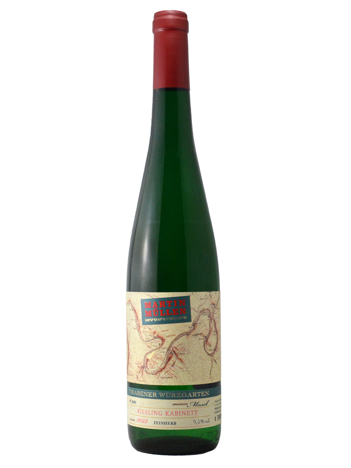 Martin Müllen, Trabener Würzgarten, Riesling Kabinett Feinherb