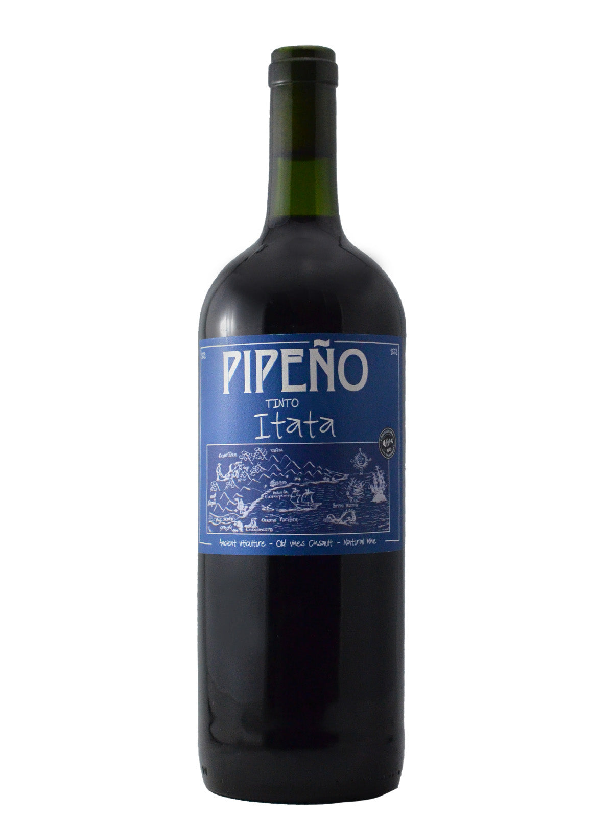 A Los Vinateros Bravos Pipeno Tinto 1L Cinsault