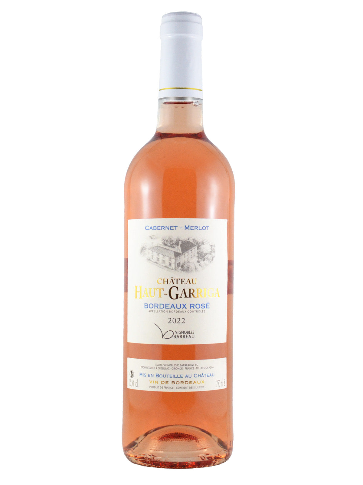 Chateau Haut-Garriga Rosé Bordeaux