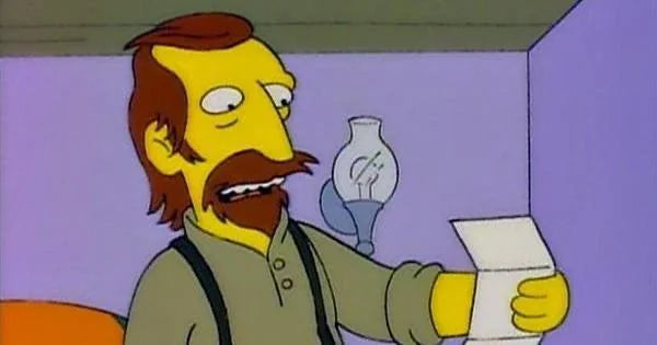"Nine hundred dollarydoos?" - Australian man from The Simpsons