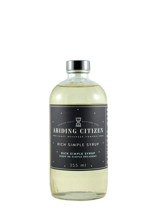 Abiding Citizen Simple Syrups + Tonic Syrups