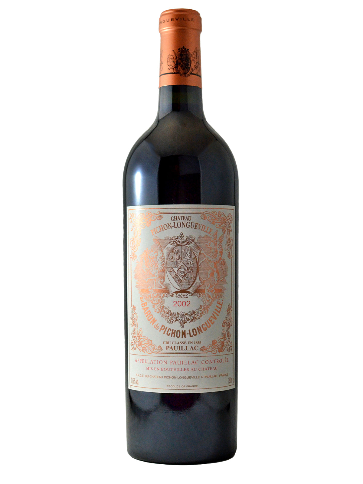 Baron de Pichon-Longueville Pauillac 2002