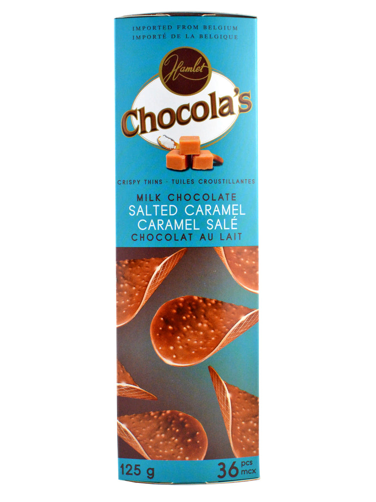 Chocola's Belgian Chocolate Crispy Thins 125g