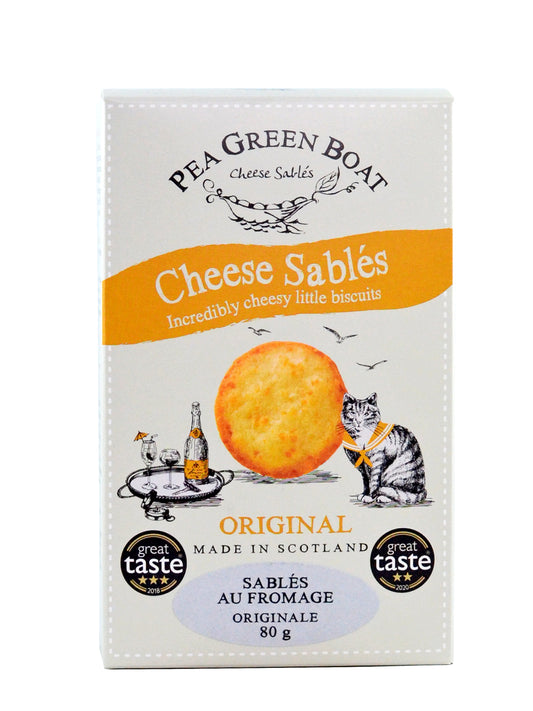 Pea Green Boat Cheese Biscuits
